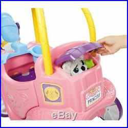 Ride On Toys For 1 Year Old 2 3 12M Girls Riding Xmas Princess Gift Pull Car Toy