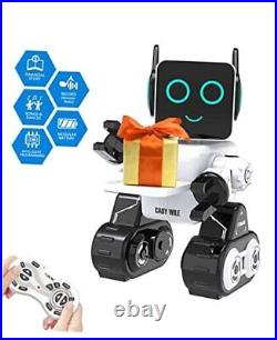 Robot Toy for Kids, Smart RC Robots for Kids with Touch and Sound White