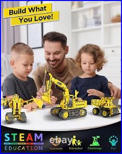 Robot building Toys for Kids, 5 in 1 Stem Toys for Boys Age 8-12, APP & Remot