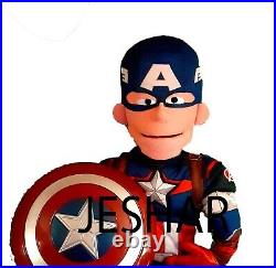 SPECIAL Muppet-Style Captain America Ventriloquist Professional Puppet