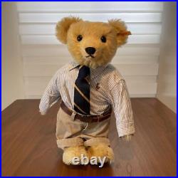 STEIFF x Ralph Lauren Polo Bear 2001 Serial No. 412 Limited of 500pcs 17in with Box