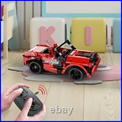 STEM Toy Toys Gifts for Kids Remote Control Racing Car Building Blocks 351Pc DIY