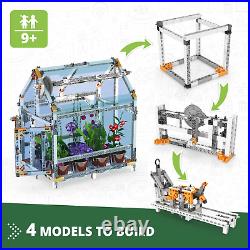 - STEM Toys, Construction Toys for Kids 9+, Botanic Laboratory- Fully Functional