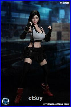 SUPER DUCK 1/6 SET055 Fantasy Fighting Girl Clothing Costume & Head Carved Model