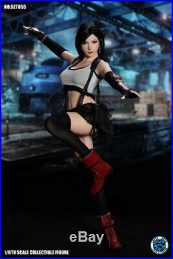 SUPER DUCK 1/6 SET055 Fantasy Fighting Girl Clothing Costume & Head Carved Model