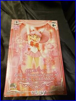 Sailor Moon Girls Memories Figure of Chibi Moon BANPRESTO Chibiusa 11cm toy