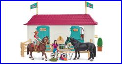 Schleich Horse Club, 70-Piece Playset, Horse Toys for Girls and Boys. Free ship