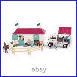 Schleich Horse Club, Horse Toys for Girls and Boys, Vet Visit in The Stable H