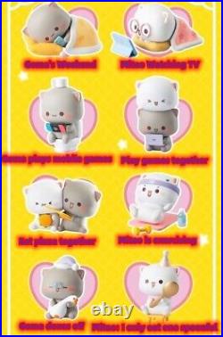 Season4 MITAO CAT Peach Goma LuckyCat Couples Figure Toy Birthday Christmas Gift