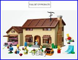 Simpsons Toy House Urban TV Series Full Set for Kids Boys Girls