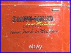 Smith Miller Smitty Toys Vintage 1940s Mack Lumber Hauler Miniature Toy Truck