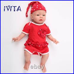 Special sales 20 Full Body Silicone Reborn Baby Girl Doll Kids Playmate Toys