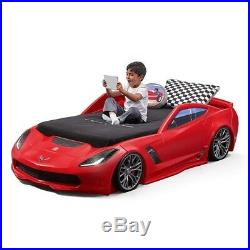 Step2 Corvette Z06 Toddler To Twin Bed Kids Car Bed Kids Bed