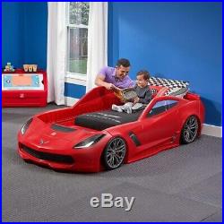 Step2 Corvette Z06 Toddler To Twin Bed Kids Car Bed Kids Bed