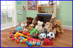 Step2 Lift & Hide 38H Kids Plastic Storage Bookcase and Toy Box Toy Boxes Chest