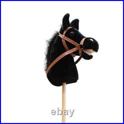 Stick Horse Plush Fun Plush Horse Riding Stick for 3 Years+ Boys Girls Kids