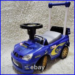 Subaru IMPREZA WRC Ride On Toy Car Kids Foot Kick 53cm Used