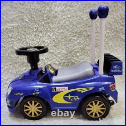 Subaru IMPREZA WRC Ride On Toy Car Kids Foot Kick 53cm Used