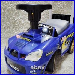 Subaru IMPREZA WRC Ride On Toy Car Kids Foot Kick 53cm Used