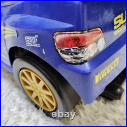 Subaru IMPREZA WRC Ride On Toy Car Kids Foot Kick 53cm Used