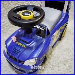 Subaru IMPREZA WRC Ride On Toy Car Kids Foot Kick 53cm Used