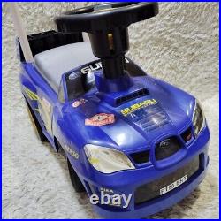 Subaru IMPREZA WRC Ride On Toy Car Kids Foot Kick 53cm Used