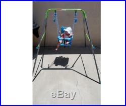 Swing for Baby Girl Boy Toddler Set Frame Stand Portable Heavy-Duty Seat Safe