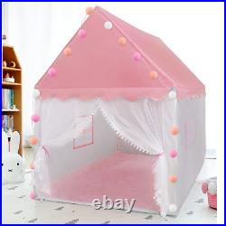 TTLOJ Gift for Christmas Kids Play Tent Pink for Girls Boys, Princess Castle