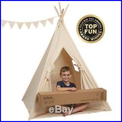 Teepee Play Tent for Kids by Canicove Tipi for Boys and Girls Award Winning