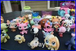 The Littlest Pet Shop Hasbro Huge Lot over 80 figurines accessories toys girls