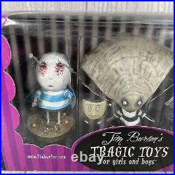 Tim Burton's 2003 Tragic Toys For Girls And Boys Lot Of 3 New