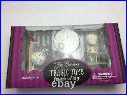 Tim Burton's 2003 Tragic Toys for Girls and Boys Figures Full Set of 4