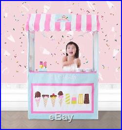 Tiny Land Ice Cream Cart for Kids, Play Tent for Girls Indoor 120cm tall, Toy
