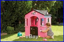 Toddler Playhouse Indoor Outdoor Cottage Kid Child Toy Play House Princess Girl