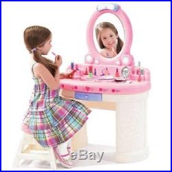 Toddler Toys For Girls Kids Activity Playset Vanity Set Mirror Chair 3 Year Olds