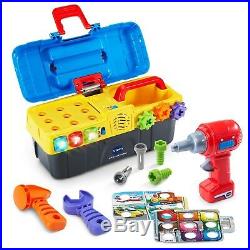 Toolbox Playset Educational Toys For Boys for ages 2 to 5 Toddler Kids Girl