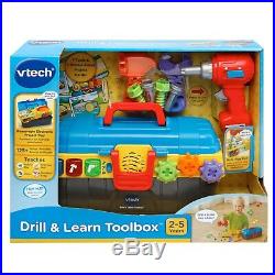 Toolbox Playset Educational Toys For Boys for ages 2 to 5 Toddler Kids Girl