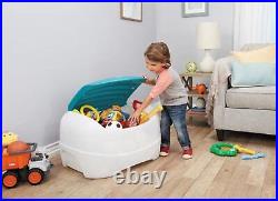 Toy Box Storage Chest Kids Bedroom Childrens Playroom With Detaches Lid Home US
