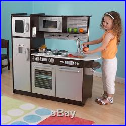 Toy Kitchen For Boys or Girls Expresso Indoor/Outdoor Kid Safe Children's Play