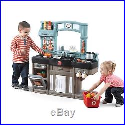 Toy Kitchen For Toddlers Boys Girls Kids Pretend Cooking Game Children Playset