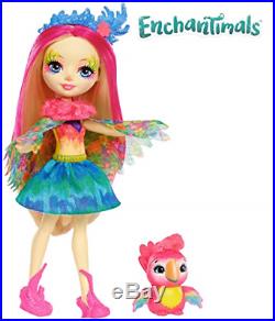 Toys For Girls Kids Enchantimals Doll Parrot for 3 4 5 6 7 8 9 10 Years Olds Age