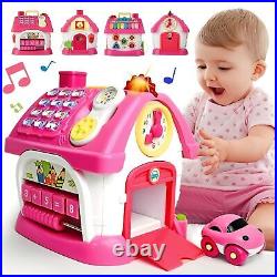 Toys for 1+ Year Old Girls Montessori Musical Toys for Toddlers Age 1-2, 8