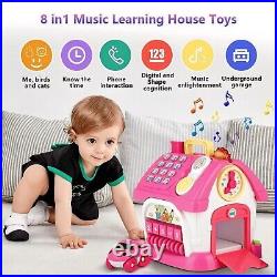 Toys for 1+ Year Old Girls Montessori Musical Toys for Toddlers Age 1-2, 8