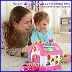 Toys for 1+ Year Old Girls Montessori Musical Toys for Toddlers Age 1-2, 8