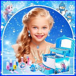 Toys for Girls, Real Kids-Makeup-Kit-For-Girl, Washable Pretend Toddler-Girl-Toys