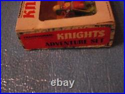 Transogram'Knights Adventure Set' in original window box- as new! (like Timpo)