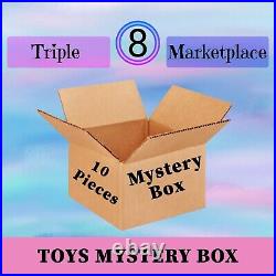 Triple 8 Toys Treasure Box, Includes 10 Pieces, Boys/Girls, New & lightly Used