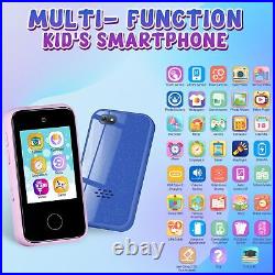 UCIDCI Toy for Girls Age 3-5 Kids Learning Cell Phone Toys for Girls Touchscr