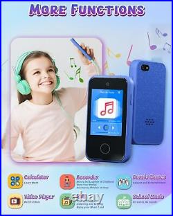 UCIDCI Toy for Girls Age 3-5 Kids Learning Cell Phone Toys for Girls Touchscr
