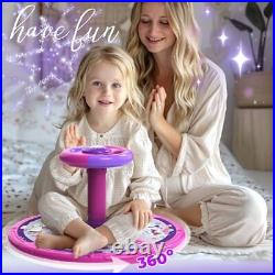 Unicorn Sit and Spin Toy for Toddler Girls Ages 1 2 3 4 5, Christmas Birthday